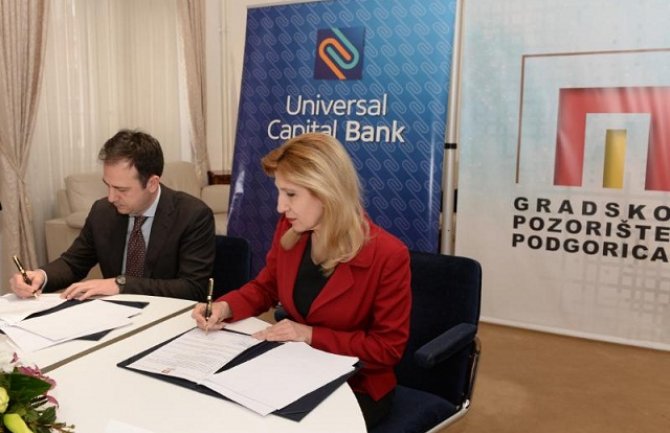 Universal Capital Banka donirala Gradskom pozorištu u Podgorici 100.000 eura