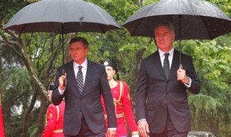 Pahor stigao u zvaničnu posjetu Crnoj Gori