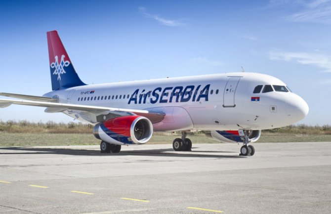 AIR Serbia: Od danas 12.340 dodatnih sjedišta i 43 povratna leta prema Tivtu