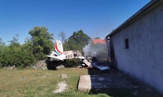 Srušio se vojni školski avion kod Zadra, poginule dvije osobe 
