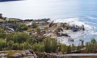 Norveška: Snažno klizište odnijelo 8 kuća u more (VIDEO)