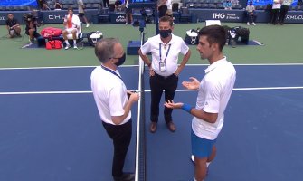 Novak Đoković diskvalifikovan sa US opena, evo šta se desilo!(VIDEO)