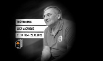 U barskoj bolnici preminuo Luka Macanović, dugogodišnji ekonom Mornara