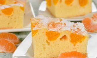 Napravite sočan kolač od mandarina