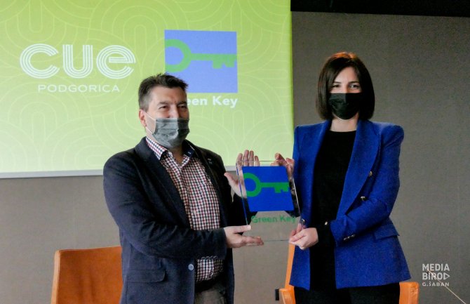CUE Podgorica nagrađen Zelenim ključem