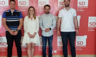Omladina SD-a izabrala rukovdstvo u Rožajama, Beranama i Plavu