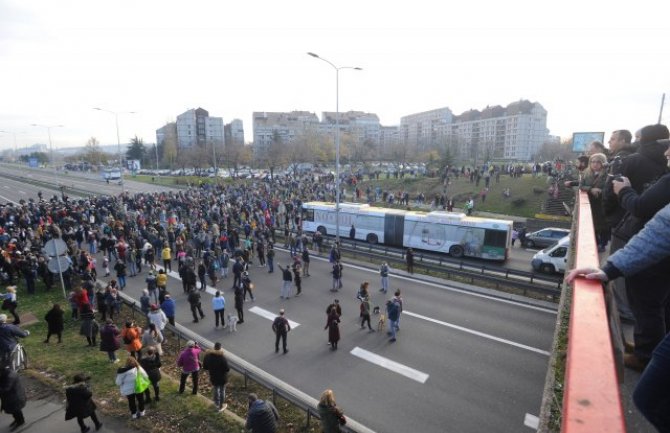 Mediji: Odblokiran saobraćaj u Beogradu