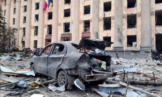 Napad na zgradu Vlade u Harkovu, u eksploziji povrijeđeno šest osoba (VIDEO)