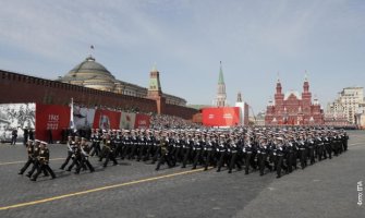 Generalna proba Parade u Moskvi, marširali i ratnici iz Ukrajine