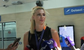 Marija stigla u Podgoricu:  Drago mi je što nisam odustala
