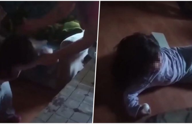 Uznemirujući snimak iz Srbije koji je zaprepastio region: Žena surovo šamara djevojčicu i baca je na pod: “Čitav dan ću da te bijem“