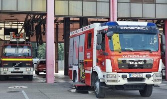 Služba zaštite i spašavanja: Gorio automobil u centru Podgorice