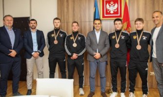 Raičević ugostio muški kata tim crnogorske reprezentacije: Bronzana medalja za ponos našem gradu i državi