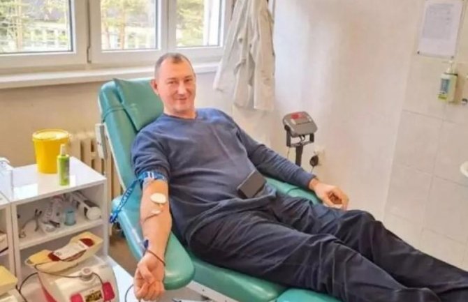 Pljevaljski doktor donirao krv za svog pacijenta
