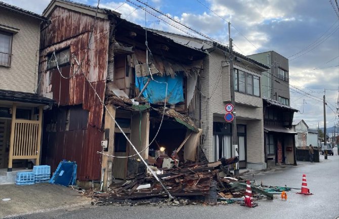 Više od 14.000 ljudi i dalje bez doma nakon zemljotresa u Japanu