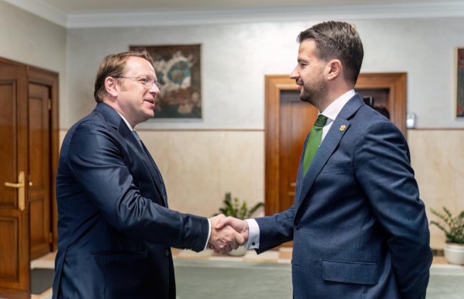 Milatović sa Varheljijem: Crna Gora mora iskoristiti veliku priliku da ubrza svoj evropski put