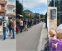 Rusi u redovima čekaju da glasaju u ambasadi u Podgorici