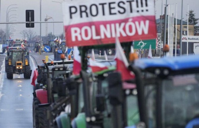 Poljski farmeri u štrajku, blokrali granicu sa Njemačkom