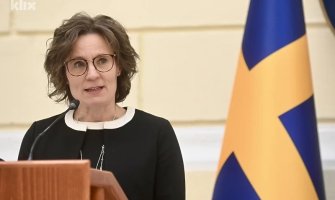 Šefica švedske diplomatije poručila iz Sarajeva: Ne dajte da vas bilo šta skrene sa evropskog puta