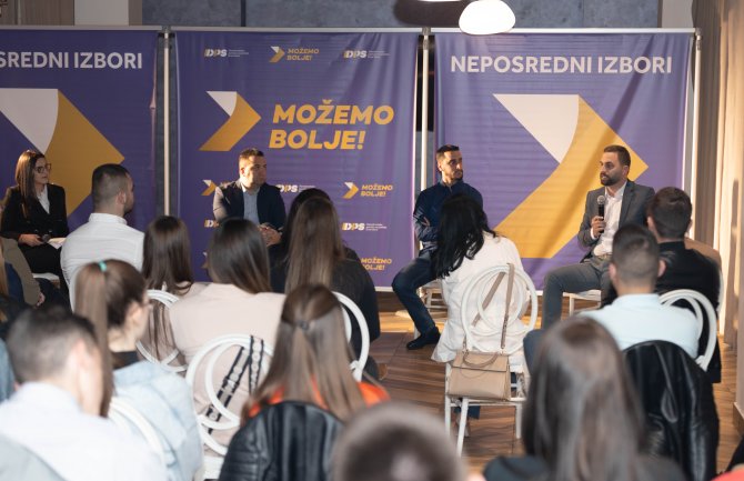 SM DPS Nikšić: Unutarpartijski izbori su odraz da DPS vjeruje u liderske sposobnosti mladih