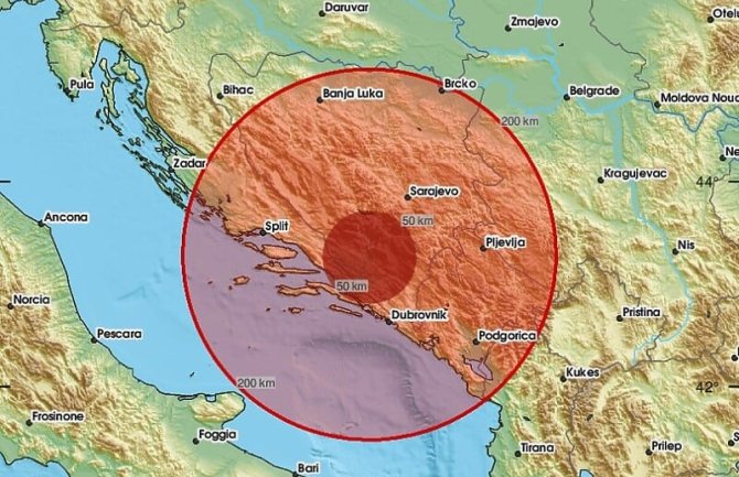 Zemljotres zatresao Mostar, osjetio se i u okolnim gradovima