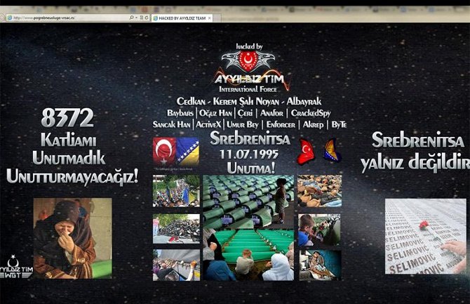 Turski hakeri obarali srpske sajtove