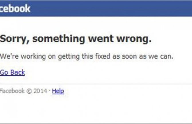 Korisnici ne mogu da pristupe Facebook-u