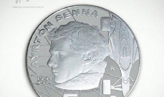 Ajrton Sena na kovanici od pet eura