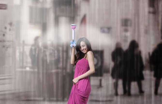 Kinezi napravili kišobran koji koristi vazduh kao zaštitu od padavina