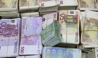 U opticaju više od pola milijarde eura gotovine