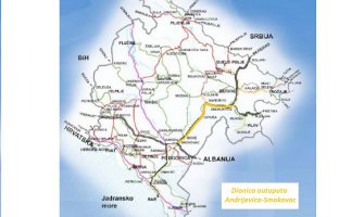 Petlje Smokovac nema na trasi prioritetne dionice autoputa Bar - Boljare