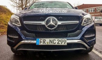 Mercedes GLE bez kamuflaže fotografisan na ulici