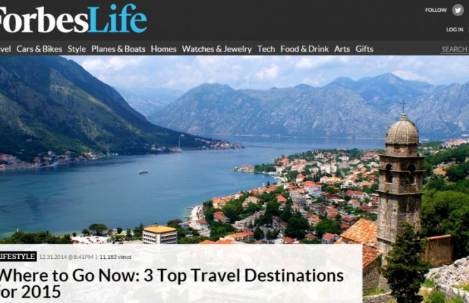 FORBS: Crna Gora  top destinacija za 2015!
