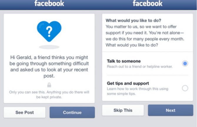 Fejsbuk će uskoro sprječavati samoubistva