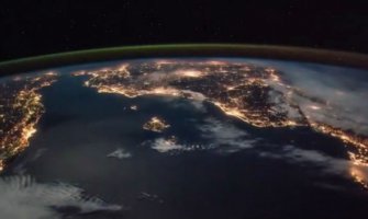 Pogledajte  kako Evropa izgleda iz svemira  (VIDEO)