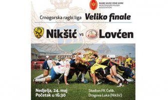 Finale ragbi lige između Nikšića i Lovćena u nedelju