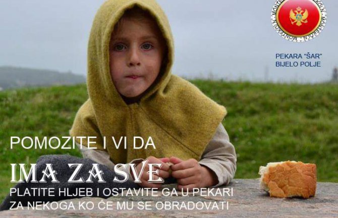 Bijelo Polje: Besplatan hljeb za ugrožene