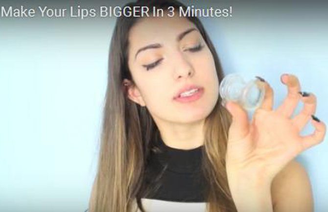 Uvećajte usne na četiri sata, ona je pokazala da je to moguće (VIDEO)