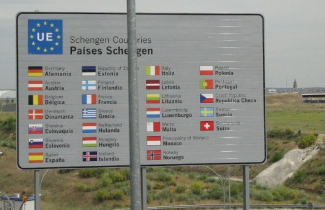 Crnogorci će morati da traže dozvolu za ulazak u prostor Šengena, taksa sedam eura