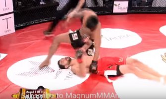 Arogatni MMA borac nokautiran za par sekundi