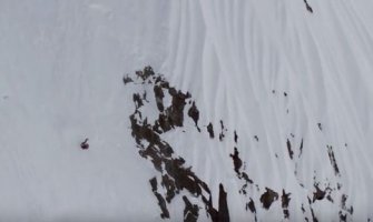 Skijašica se kotrljala 300 metara i PREŽIVJELA pad (VIDEO)