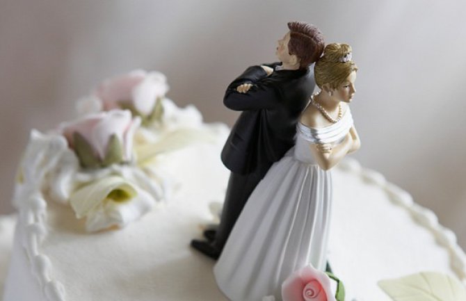  Prosječan crnogorski brak traje 11.5 godina, u prosjeku dva razvoda dnevno
