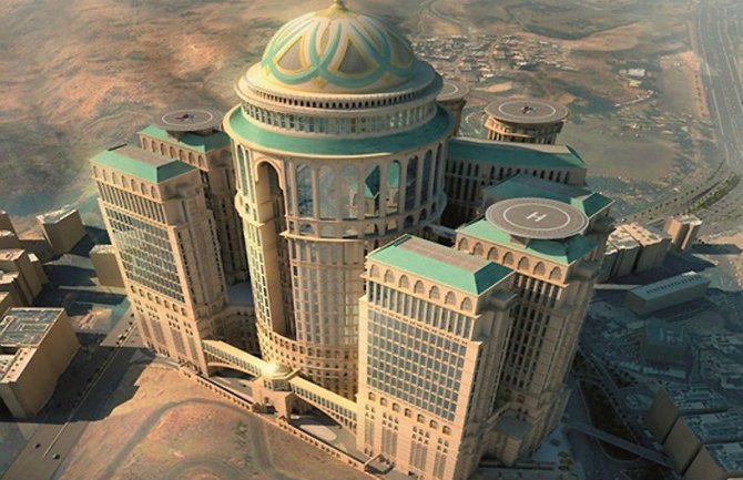 Saudijska Arabija gradi najveći hotel na svijetu:10.000 soba, 70 restorana...(VIDEO)