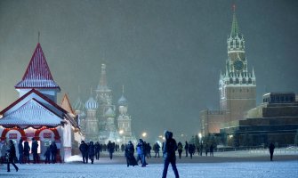 Crveni trg, zima i Ruskinje(FOTO)