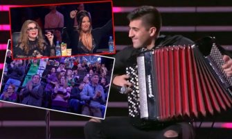 Virtuoz na harmonici: Šćepan iz Podgorice oduševio žiri i publiku podigao na noge(VIDEO)