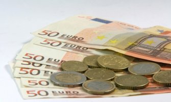 Prosječna plata u septembru 511 eura