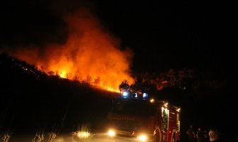 Požar gasili 15 sati: Sačuvan repetitor na Crkvinama