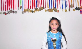 Osmogodišnja djevojčica iz Nikšića ima 50 medalja iz gimnastike i džudoa