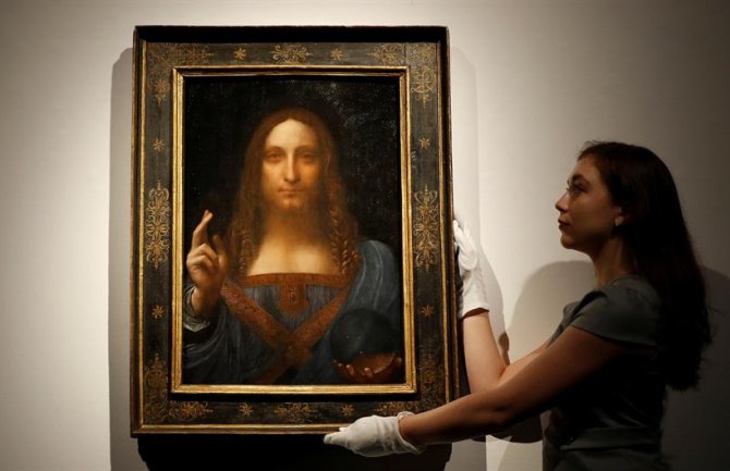Leonardova slika prodata na aukciji za 450,3 miliona dolara