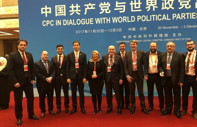 Roćen na međunarodnom skupu Komunističke partije Kine sa svjetskim političkim partijama